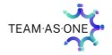 logo team as one 